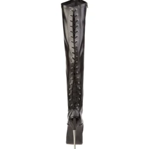 Mat 16 cm DAGGER-3060 bottes overknee femme