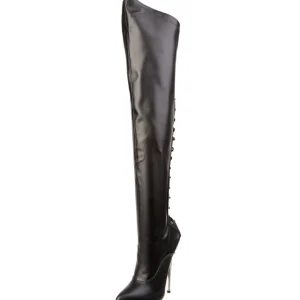 Mat 16 cm DAGGER-3060 bottes overknee femme