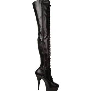 Mat 15,5 cm DELIGHT-3023 Cuissardes Bottes Plateforme