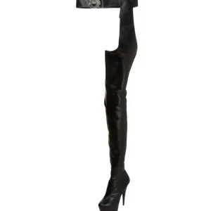 Mat 15,5 cm DELIGHT-5000 Cuissardes Bottes Plateforme