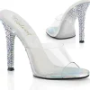 Mules Argent 11,5 cm GALA-01DSP Mules à talons hauts strass