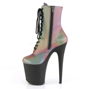 Neon 20 cm Pleaser FLAMINGO-1020REFL bottines de pole dance