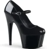 Noir 18 cm ADORE-787 Mary Jane Escarpins Chaussures