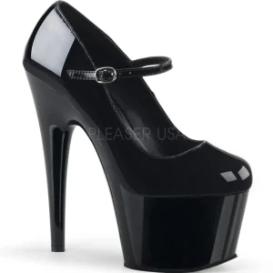 Noir 18 cm ADORE-787 Mary Jane Escarpins Chaussures