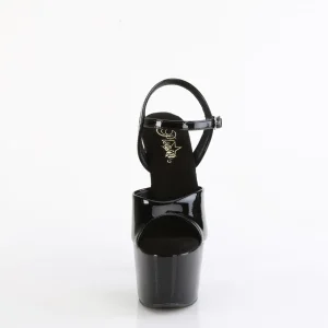 Noir 18 cm ADORE-709GP etincelle talons hauts plateforme