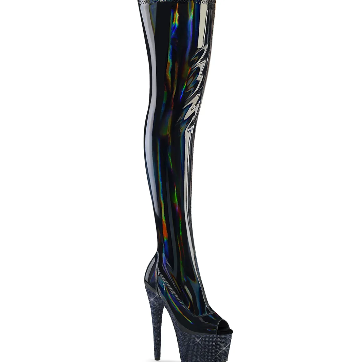 noir__cm_bej_hologramme_b_0.webp Noir 18 cm BEJ-3011-7 Hologramme bottes overknee plateforme pole dance