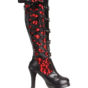 Noir 10 cm CRYPTO-106 bottes lolita gothique semelles épaisses