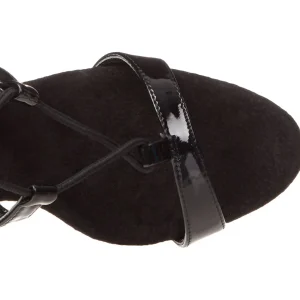 Noir 15 cm DELIGHT-698 spartiates hautes genoux sandales gladiateur