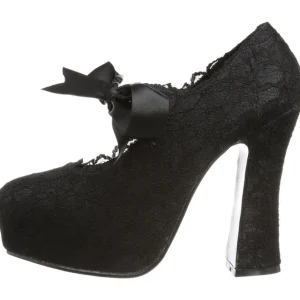 Noir 13 cm DEMON-11 chaussures lolita gothique