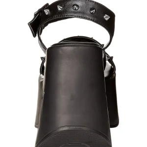 Noir 13 cm DemoniaCult DYNAMITE-02 sandales lolita talons compensées