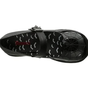 Noir 6 cm DemoniaCult SPRITE-05 chaussures plateforme gothique