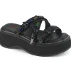 Noir 5 cm EMILY-07 mules plateforme femme emo gothic