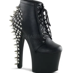 Noir 18 cm FEARLESS-700-28 bottines a plateforme pour femmes