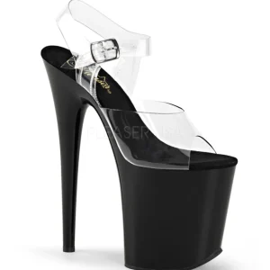 Noir 20 cm FLAMINGO-808 Plateforme Haut Talon