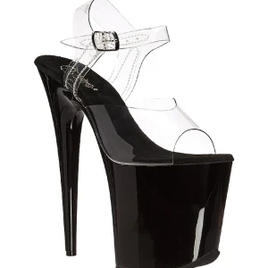 Noir 20 cm FLAMINGO-808 Plateforme Haut Talon