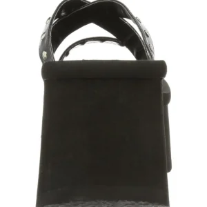 Noir 9 cm FUNN-19 Plateforme Tongs Gothique Femmes
