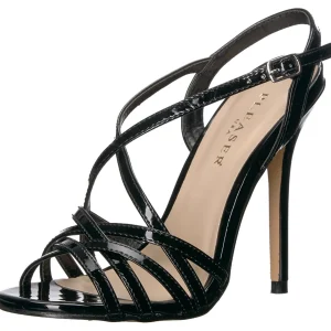 Noir 13 cm Pleaser AMUSE-13 sandales à talons aiguilles