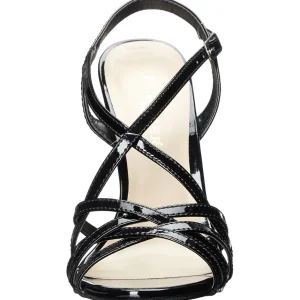 Noir 13 cm Pleaser AMUSE-13 sandales à talons aiguilles