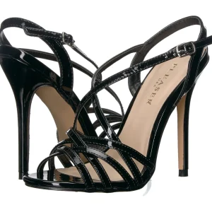 Noir 13 cm Pleaser AMUSE-13 sandales à talons aiguilles