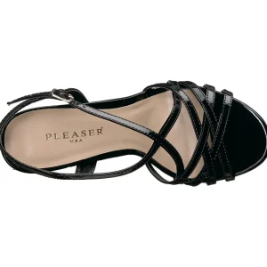 Noir 13 cm Pleaser AMUSE-13 sandales à talons aiguilles