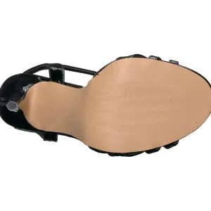 Noir 13 cm Pleaser AMUSE-13 sandales à talons aiguilles
