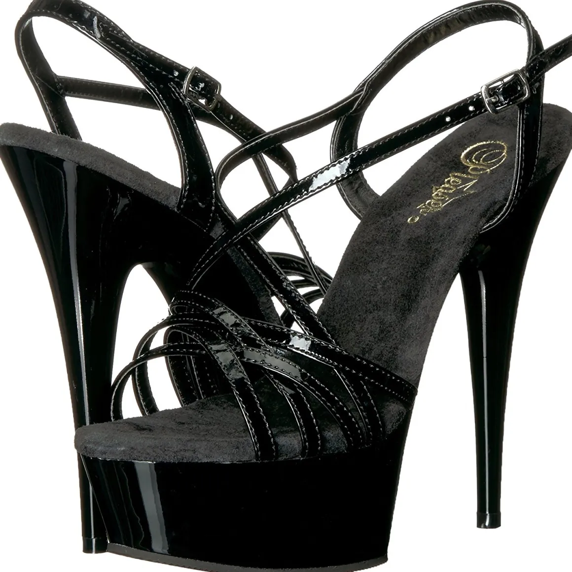 noir__cm_pleaser_delight__7.webp Noir 15 cm Pleaser DELIGHT-613 Sandales femme à talon