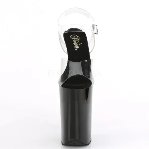Noir 23 cm Pleaser INFINITY-908 Talons Hauts Plateforme