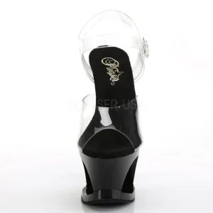 Noir 18 cm Pleaser MOON-708HRS Plateforme Haut Talon