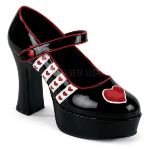 Noir 11 cm QUEEN-55 Chaussures pour femmes a talon
