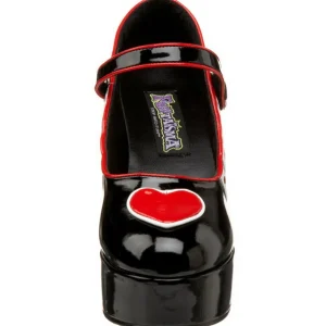 Noir 11 cm QUEEN-55 Chaussures pour femmes a talon