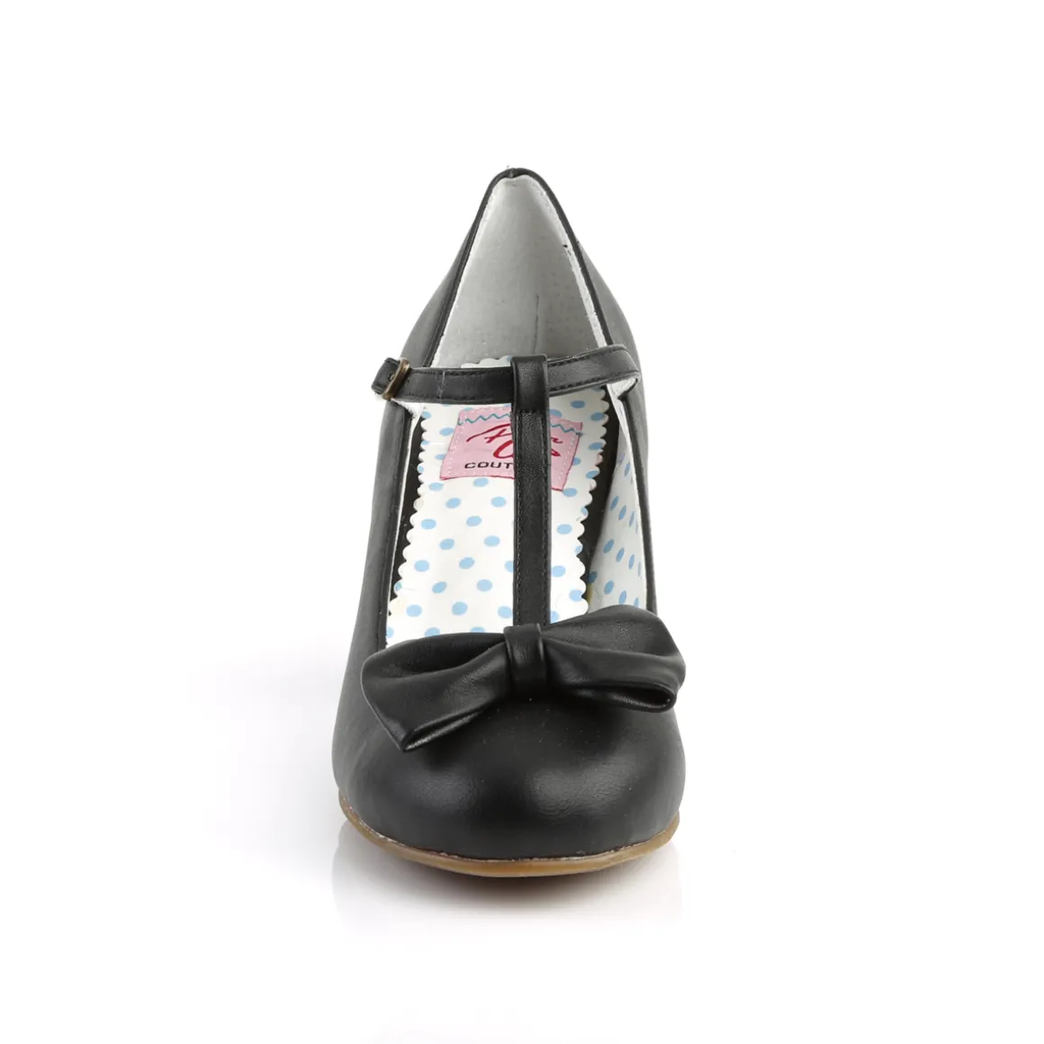 Noir 6,5 cm retro vintage WIGGLE-50 Pinup escarpins femmes à talons épais