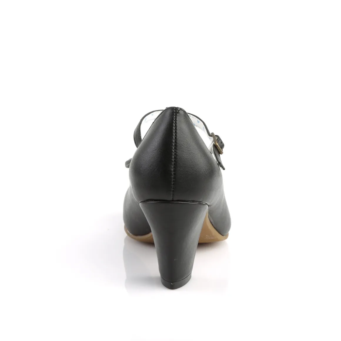Noir 6,5 cm retro vintage WIGGLE-50 Pinup escarpins femmes à talons épais