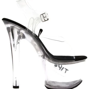 Noir 18 cm TIPJAR-708-5 sandales plateforme pour stripteaseuse
