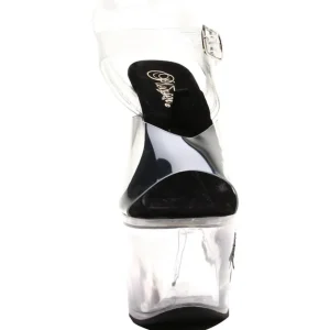 Noir 18 cm TIPJAR-708-5 sandales plateforme pour stripteaseuse