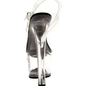Noir 18 cm TIPJAR-708-5 sandales plateforme pour stripteaseuse