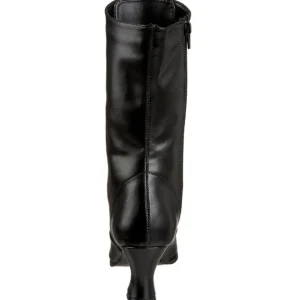 Noir 7 cm VICTORIAN-120 Bottines à Lacets Talons Hauts Femmes