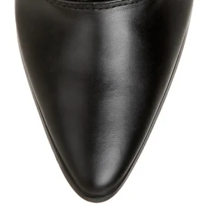 Noir 7 cm VICTORIAN-120 Bottines à Lacets Talons Hauts Femmes