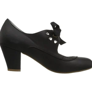Noir 6,5 cm WIGGLE-32 retro vintage escarpins maryjane à talons épais