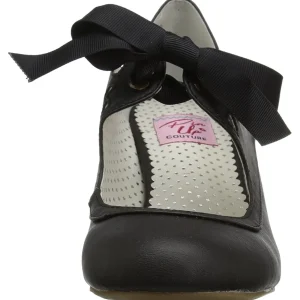 Noir 6,5 cm WIGGLE-32 retro vintage escarpins maryjane à talons épais