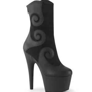 Noir ADORE 18 cm pleaser bottines talons hauts femme