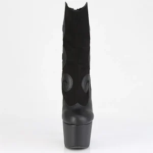 Noir ADORE 18 cm pleaser bottines talons hauts femme