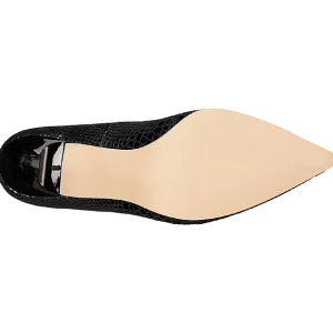 Noir Cuir 10 cm CLASSIQUE-20SP Escarpins Talon Aiguille Femmes