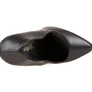 Noir Cuir 15 cm DOMINA-420 talon aiguille très haut et bout pointu