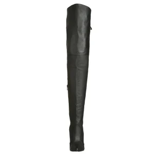 Noir Cuir 13 cm LEGEND-8899 bottes cuissardes hommes