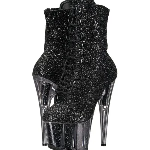 Noir etincelle 18 cm ADORE-1020G bottines a plateforme femmes