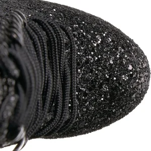 Noir etincelle 18 cm ADORE-1020G bottines a plateforme femmes
