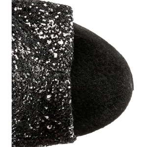 Noir etincelle 18 cm ADORE-1018G bottines a plateforme femmes