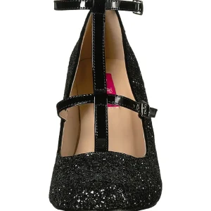 Noir Etincelle 10 cm QUEEN-01 grande taille escarpins femmes
