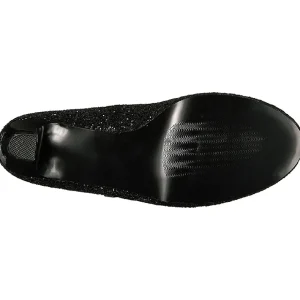 Noir Etincelle 10 cm QUEEN-01 grande taille escarpins femmes
