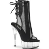 Noir Filet 16 cm Pleaser DELIGHT-1018MSH Plateforme Bottines